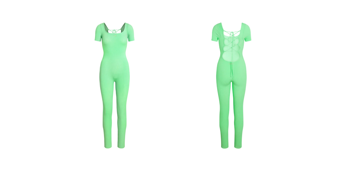 Lace Up Jumpsuit